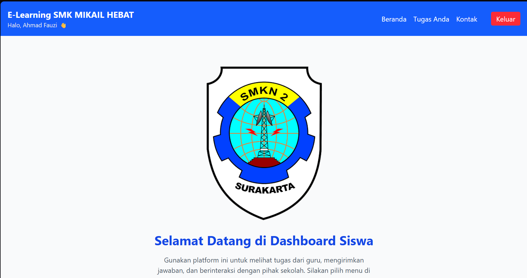 E-Learning Sederhana
